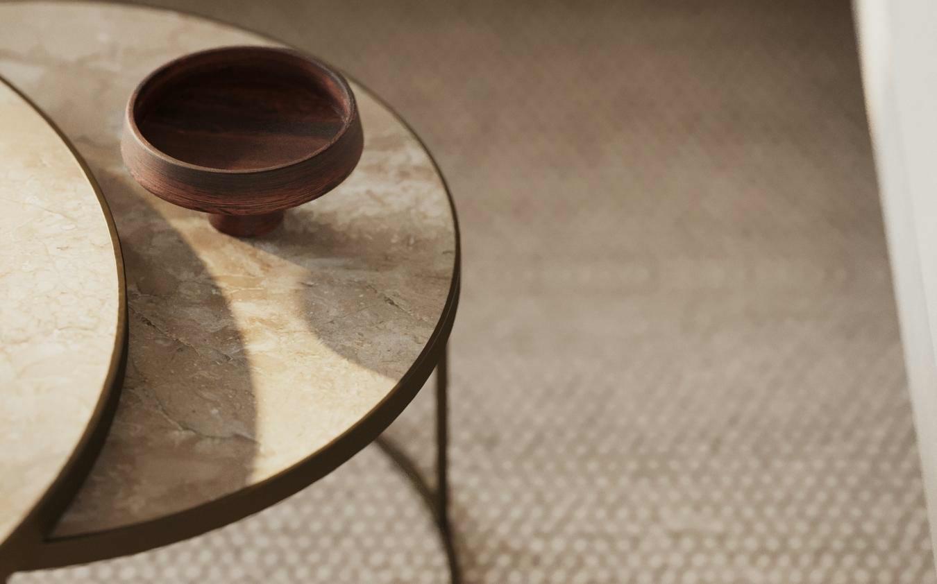Fibo coffee table - Tundra mat ceramic